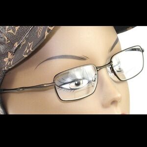 Vintage bronze Metal Frame Prescription Eyeglasses made in Japan